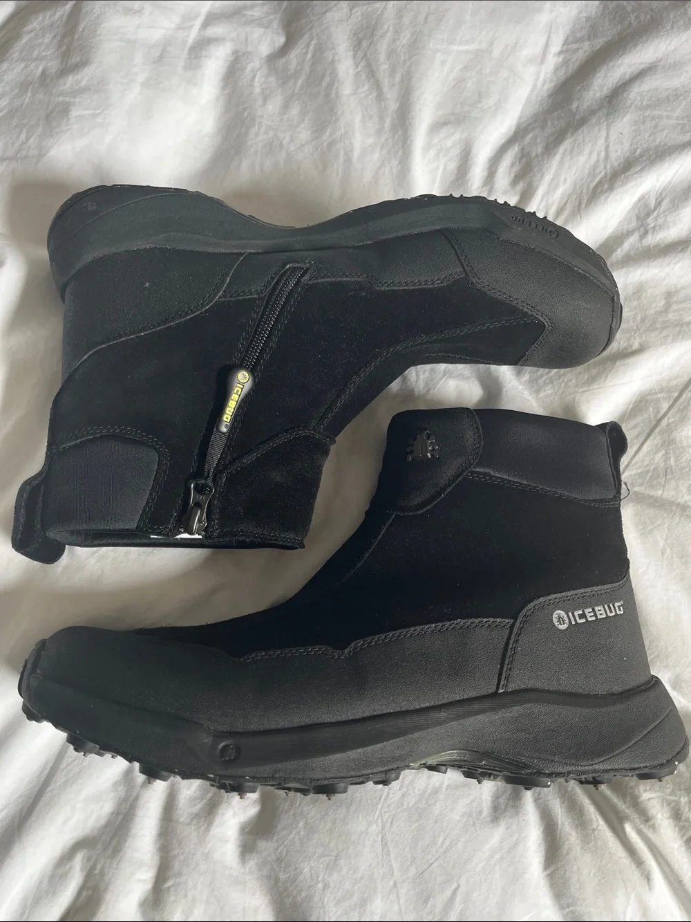 Icebug Metro 2 BUGrip Winter Boots Sz 11 womens ice traction boots
